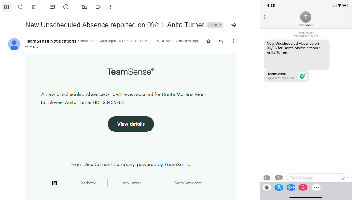 Introduction to Absence Notifications